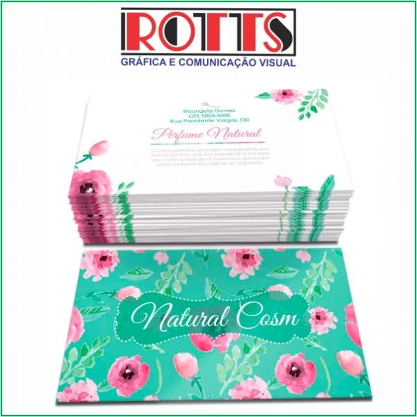 CARTÃO DE VISITA 250g/m² 4×4 cores