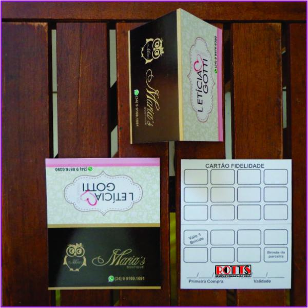 CARTÃO DE VISITA DUPLO 250g/m² 4×1 cores