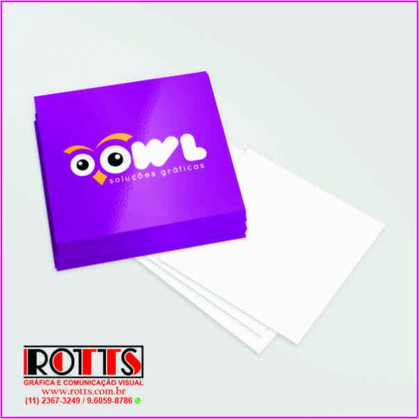 MINI-CARTÃO DE VISITA 250g/m² 4×0 cores