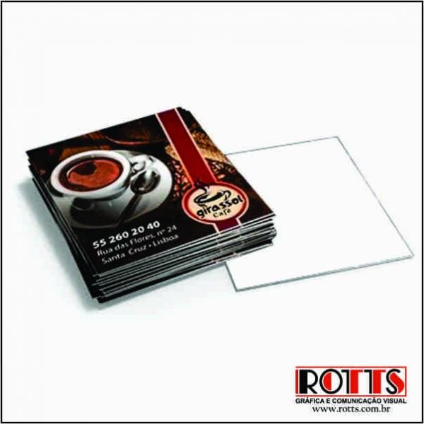 MINI-CARTÃO DE VISITA 300g/m² 4×0 cores