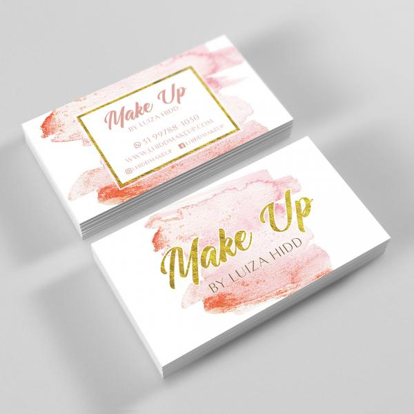 CARTÃO DE VISITA FOSCA 300g/m² 4×0 cores