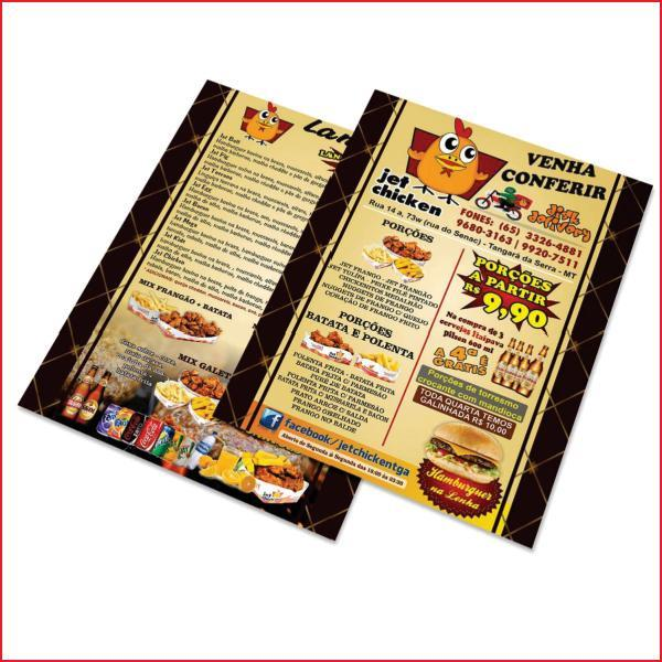 FLYERS 4X4 150G 10x15CM