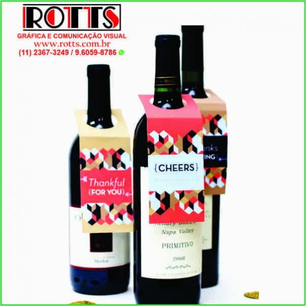 TAGS PARA GARRAFA BRILHO