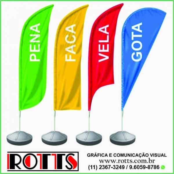 WIND BANNER KIT COMPLETO BANDEIRA E BASE TECIDO MICROFIBRA 4×0